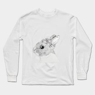 Hopping Flower Crowns Long Sleeve T-Shirt